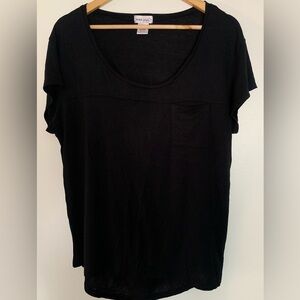 ⭐️*3 for $10** Wet Seal Black Shirt Open Back Size 1X